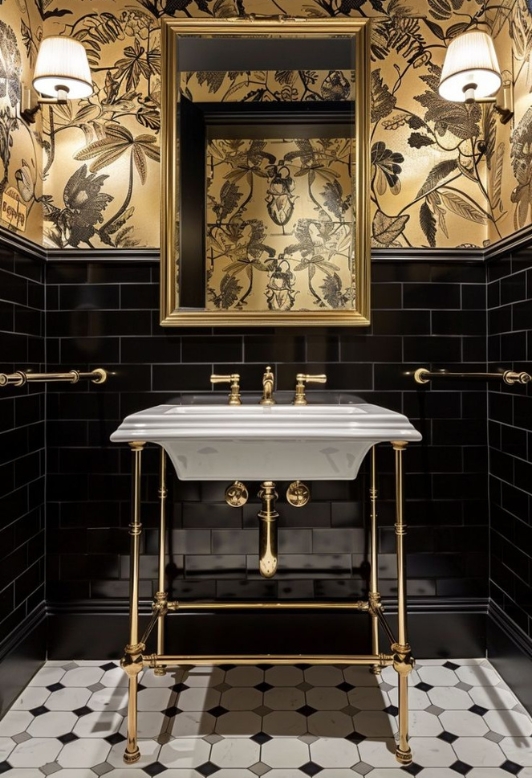 deco tendance toilette inspiration deco toilette