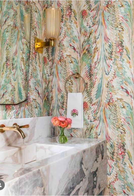 couleur toilette deco toilette colorée
